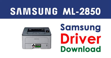 How to Install Samsung ML-2850 Printer Drivers